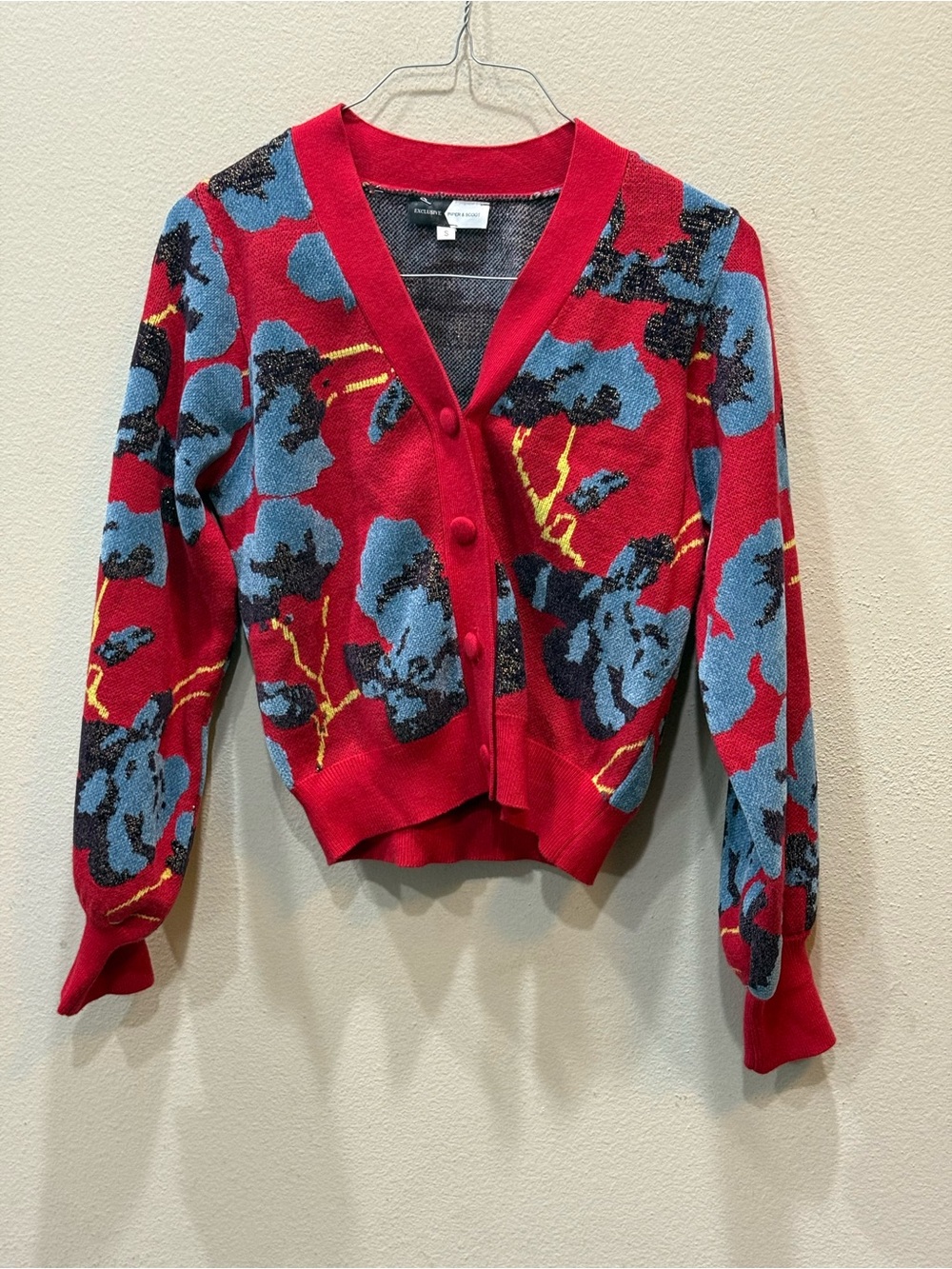 Piper & Scoot Multicolored Cardigan Sweater